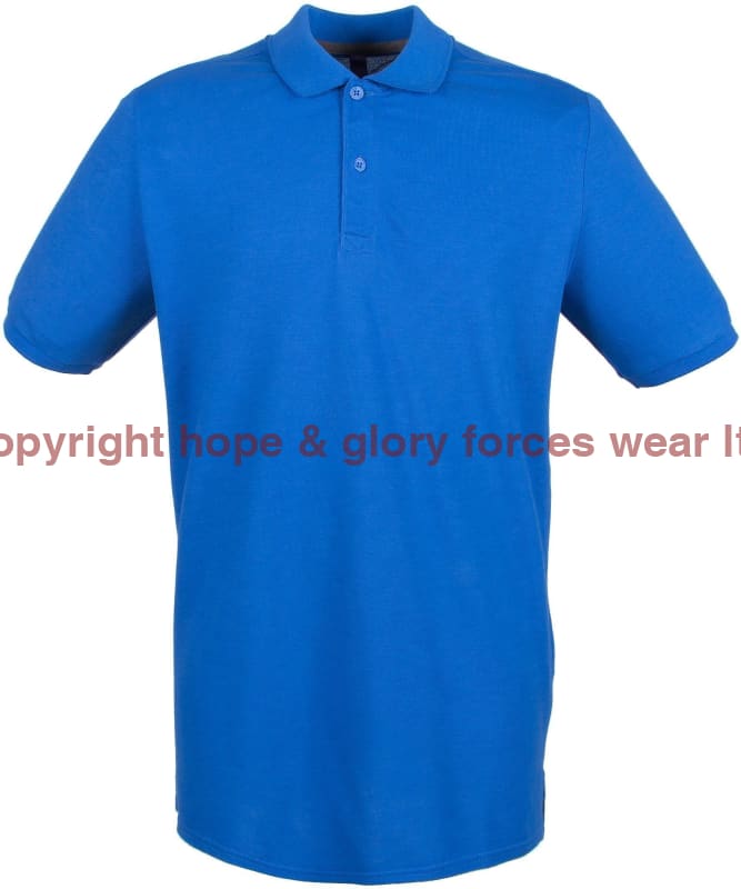 Polo Shirts - RAF UNITS Pique Polo Shirt - Build Your Own