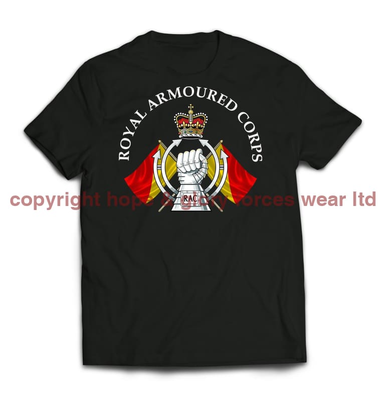 Royal Armoured Corps RAC Printed T-Shirt