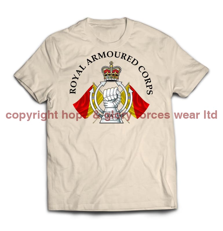 Royal Armoured Corps RAC Printed T-Shirt