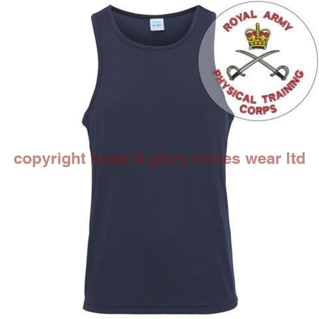 T-Shirts - Royal Army Physical Training Corps Embroidered Sports Vest