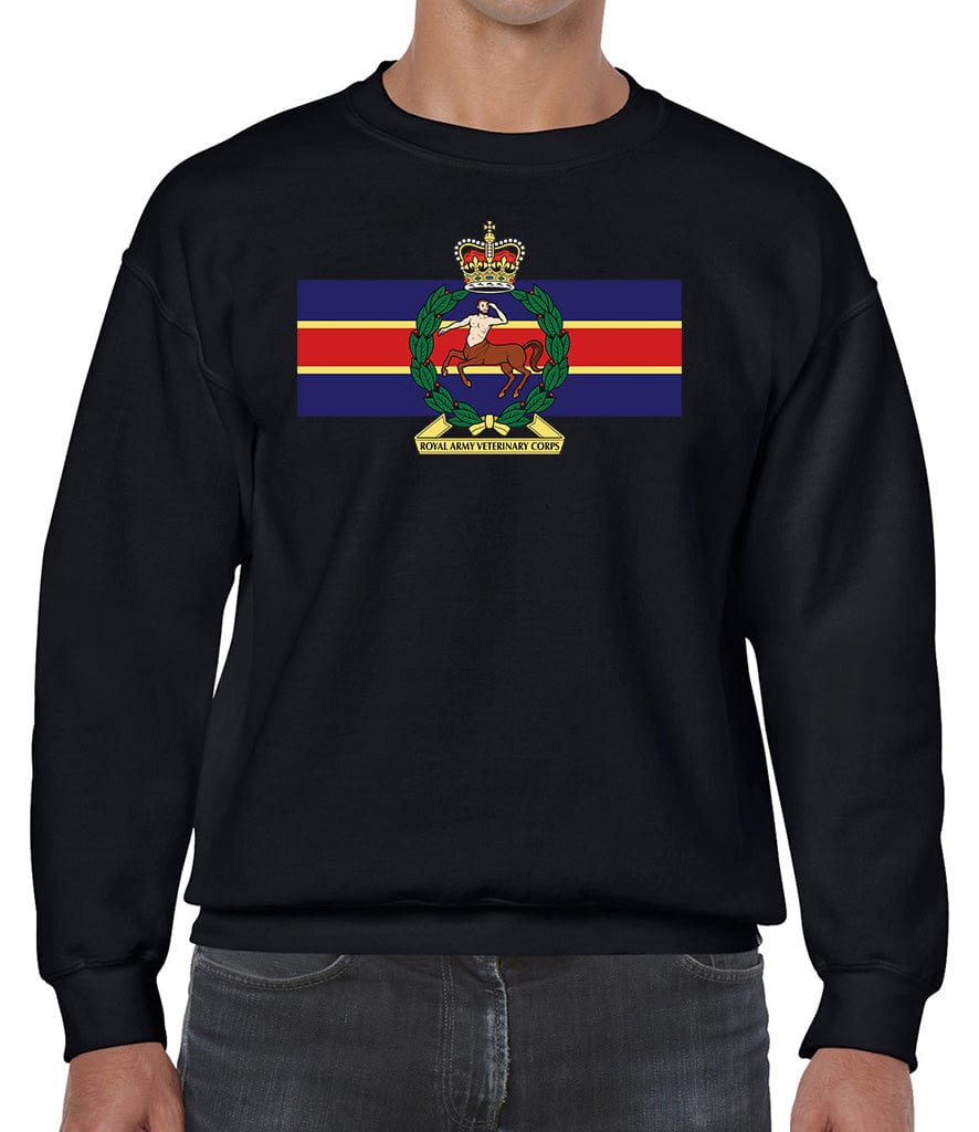 Royal Army Veterinary Corps Front Printed Sweater