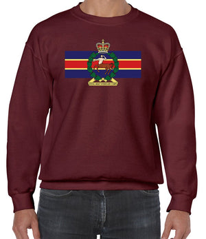 Royal Army Veterinary Corps Front Printed Sweater