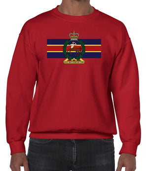 Royal Army Veterinary Corps Front Printed Sweater