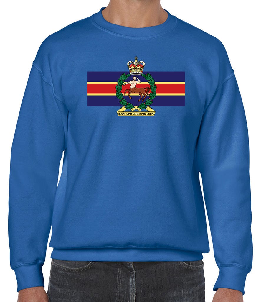 Royal Army Veterinary Corps Front Printed Sweater