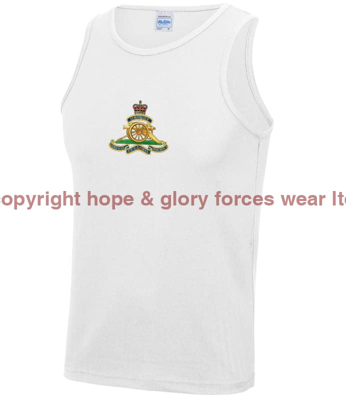 Royal Artillery Embroidered Sports Vest