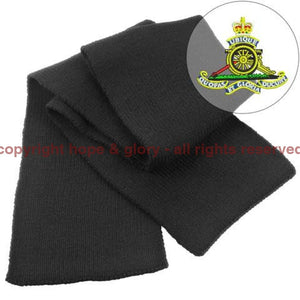 Scarf - Royal Artillery Heavy Knit Scarf