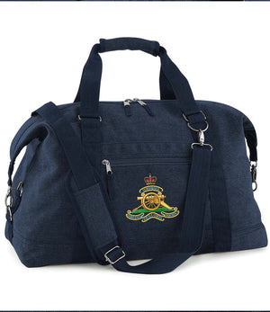 Royal Artillery Vintage Canvas Satchel