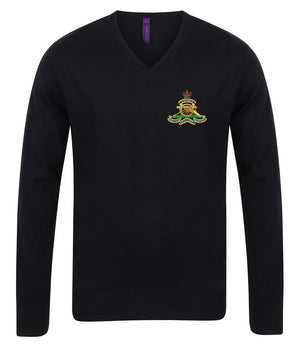 Royal Artillery Lightweight V Neck Sweater