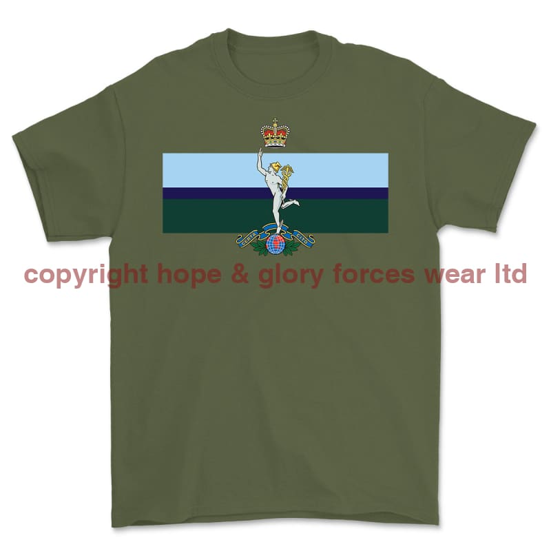 Royal Corps Of Signals Printed T-Shirt