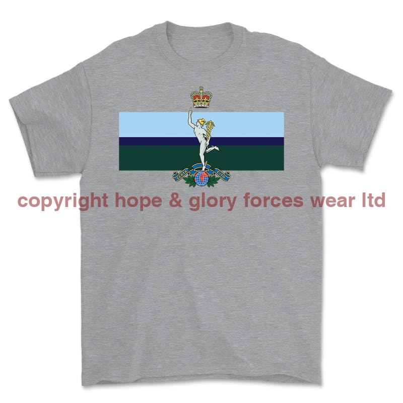 Royal Corps Of Signals Printed T-Shirt