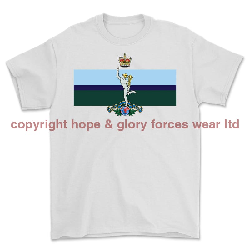 Royal Corps Of Signals Printed T-Shirt