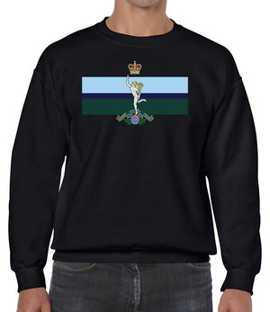 Royal Corps Of Signals Front Printed Sweater