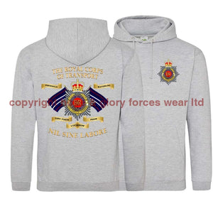 Royal Corps Of Transport Battle Honours Double Side Printed Hoodie