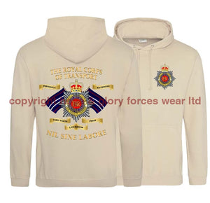 Royal Corps Of Transport Battle Honours Double Side Printed Hoodie