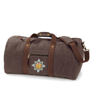 Royal Dragoon Guards Vintage Canvas Holdall