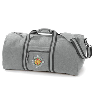 Royal Dragoon Guards Vintage Canvas Holdall