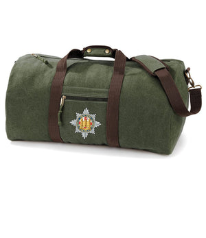 Royal Dragoon Guards Vintage Canvas Holdall