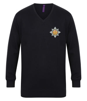 Royal Dragoon Guards Lightweight V Neck Sweater