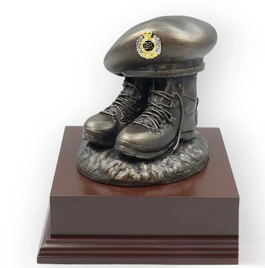 Royal Engineers Boots And Beret