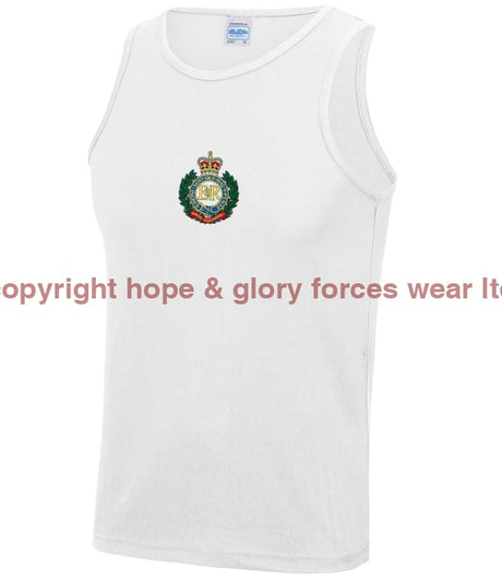 Royal Engineers Embroidered Sports Vest