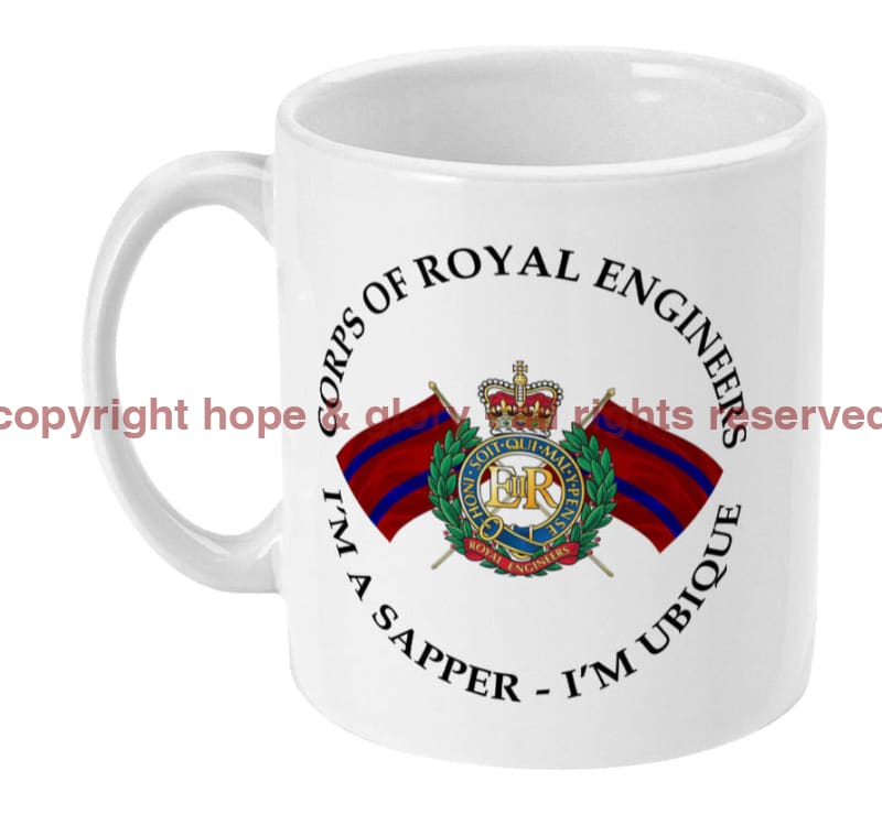 ROYAL ENGINEERS I'M A SAPPER Ceramic Mug