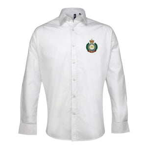 Royal Engineers Embroidered Long Sleeve Oxford Shirt