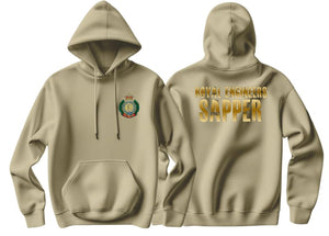 Royal Engineers Sapper Double Side Printed Hoodie