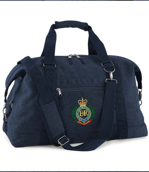 Royal Engineers Vintage Canvas Satchel