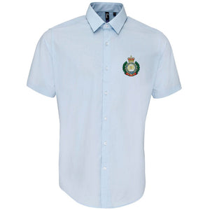 Royal Engineers Embroidered Short Sleeve Oxford Shirt