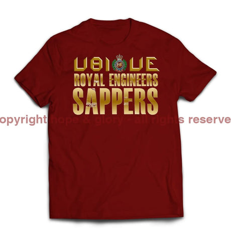 Royal Engineers Ubique Sappers Printed T-Shirt