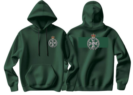 Royal Green Jackets Double Side Printed Hoodie