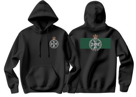 Royal Green Jackets Double Side Printed Hoodie