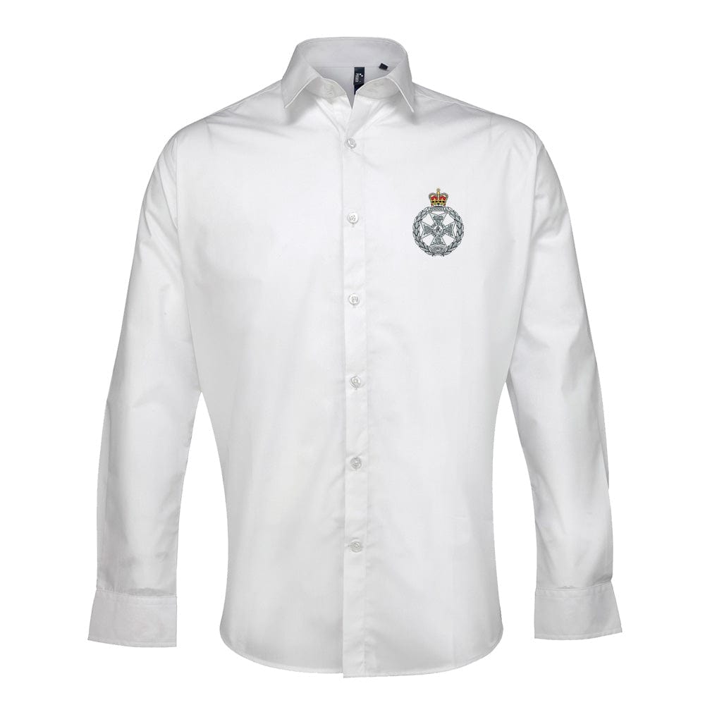 Royal Green Jackets Embroidered Long Sleeve Oxford Shirt