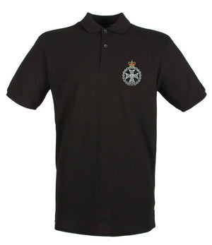 Royal Green Jackets Embroidered Pique Polo Shirt