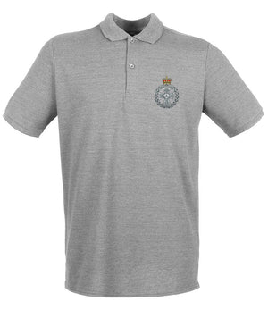 Royal Green Jackets Embroidered Pique Polo Shirt