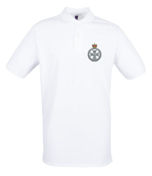 Royal Green Jackets Embroidered Pique Polo Shirt