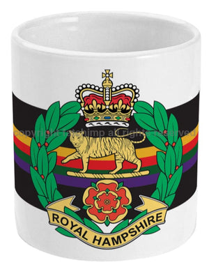 Royal Hampshire Regiment Ceramic Mug