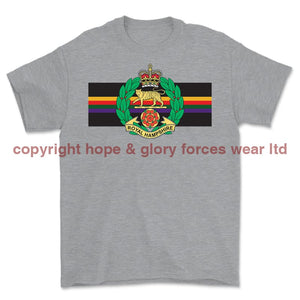 Royal Hampshire Regiment Printed T-Shirt