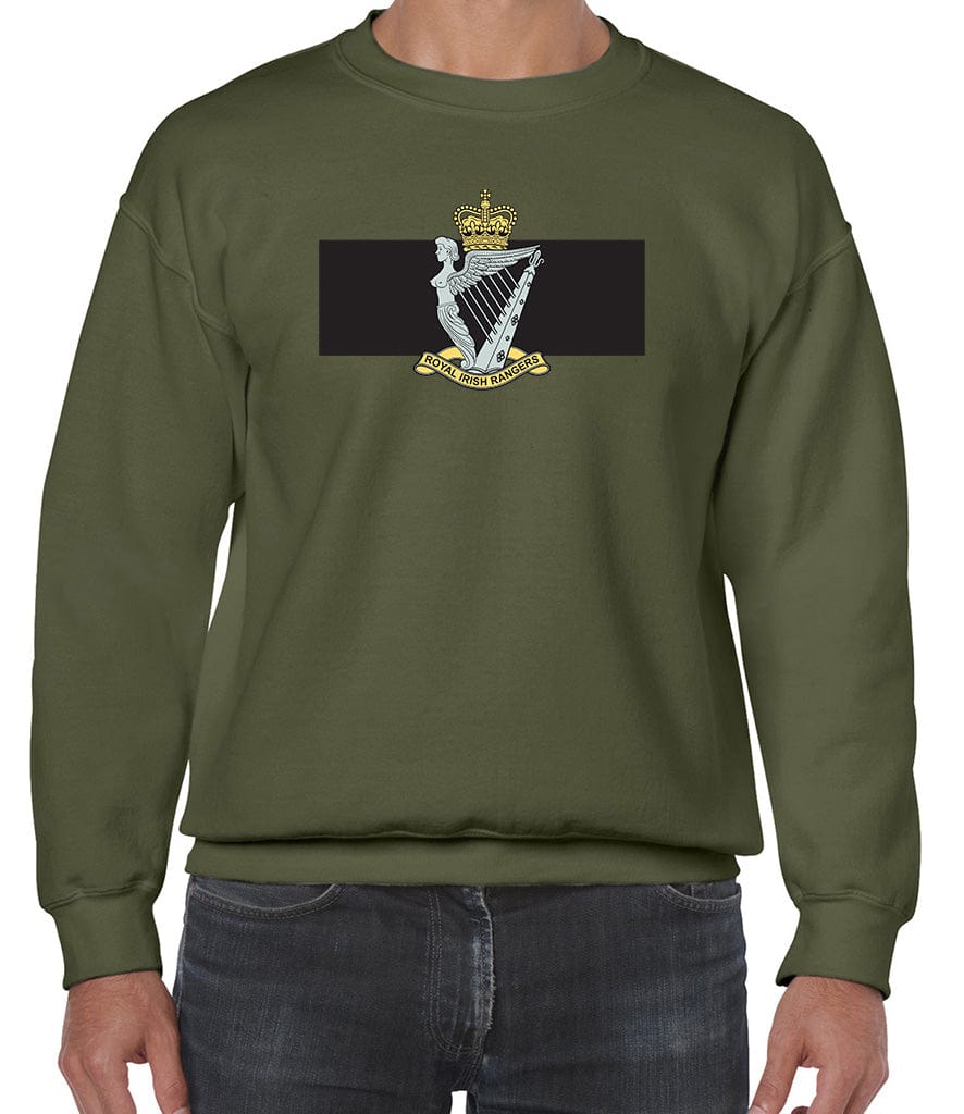 Royal Irish Rangers Front Printed Sweater