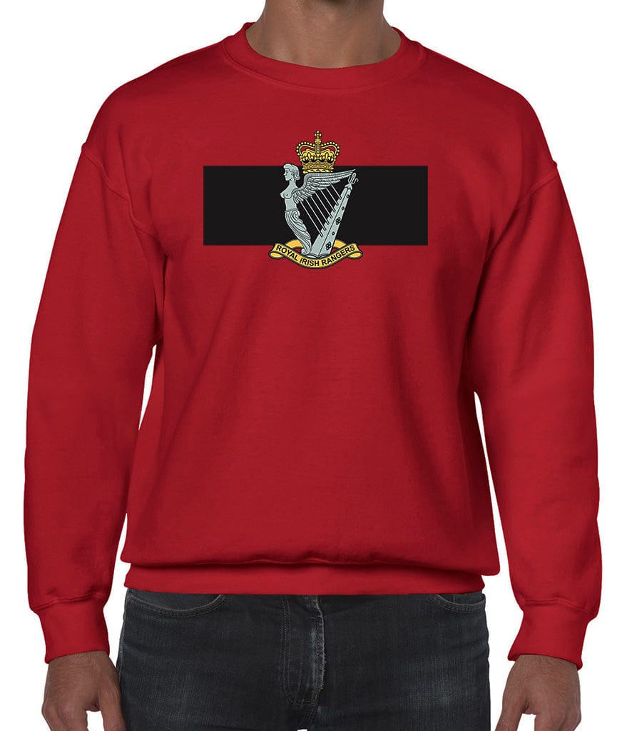 Royal Irish Rangers Front Printed Sweater