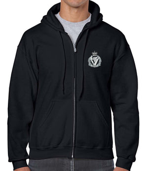 Royal Irish Regiment Unisex Full Zip Hooide