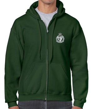 Royal Irish Regiment Unisex Full Zip Hooide