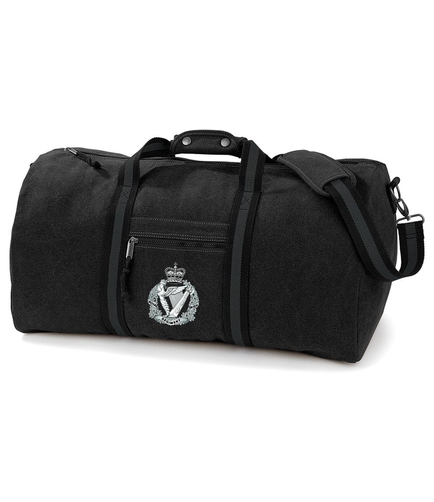 Royal Irish Regiment Vintage Canvas Holdall