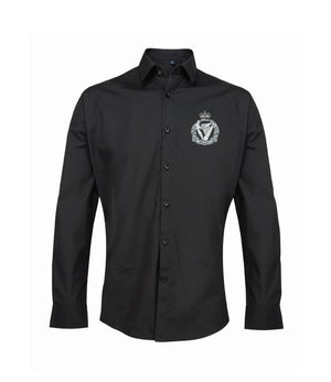 Royal Irish Regiment Embroidered Long Sleeve Oxford Shirt