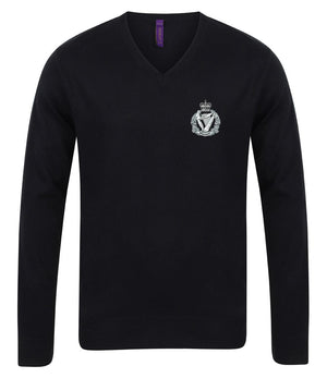 Royal Irish Regiment Lightweight V Neck Sweater