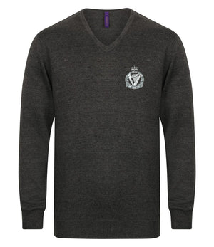 Royal Irish Regiment Lightweight V Neck Sweater