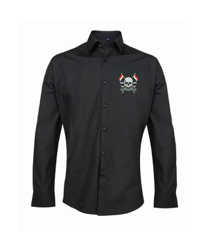 Royal Lancers Embroidered Long Sleeve Oxford Shirt