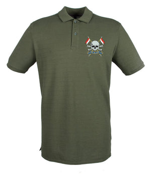 Royal Lancers Embroidered Pique Polo Shirt