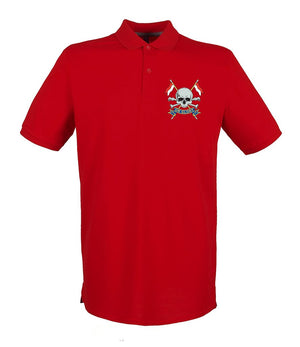 Royal Lancers Embroidered Pique Polo Shirt