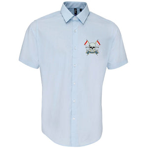 Royal Lancers Embroidered Short Sleeve Oxford Shirt